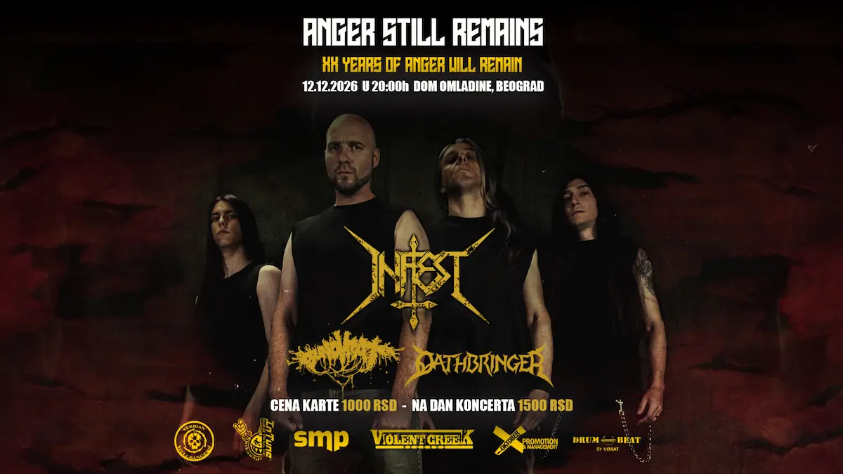Artwork for INFEST - ANGER STILL REMAINS