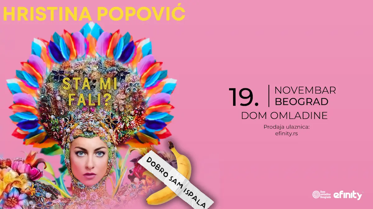Artwork for DOBRO SAM ISPALA, ŠTA MI FALI? – HRISTINA POPOVIĆ