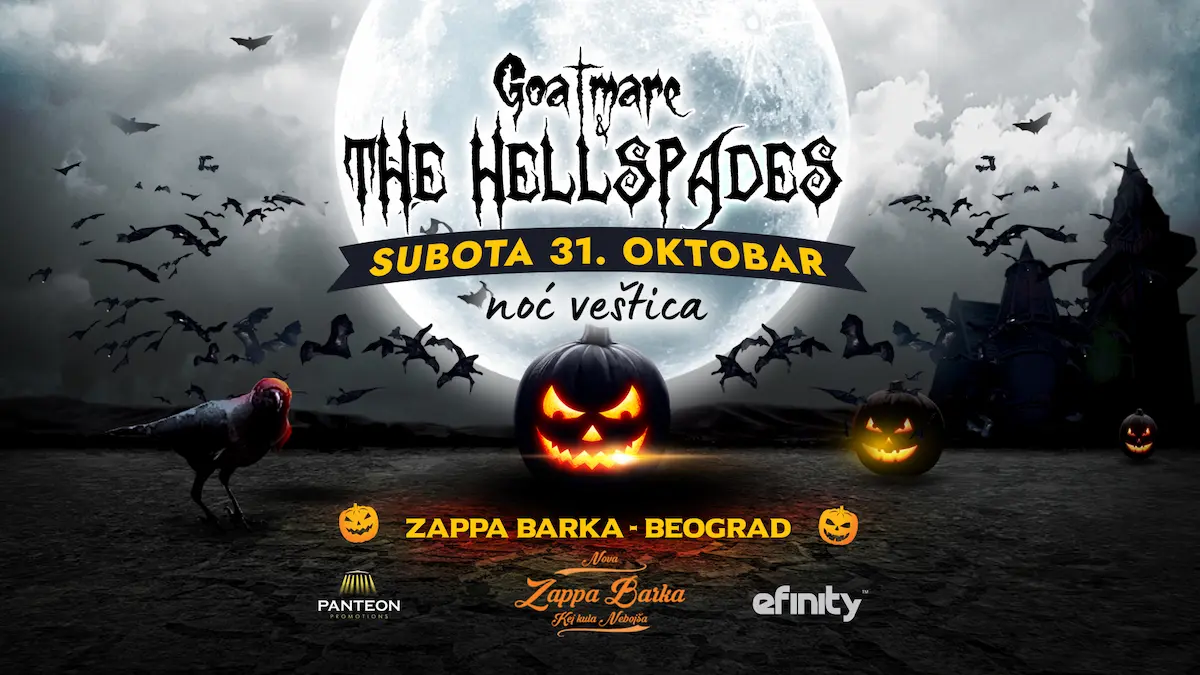 Artwork for GOATMARE & THE HELLSPADES – HALLOWEEN